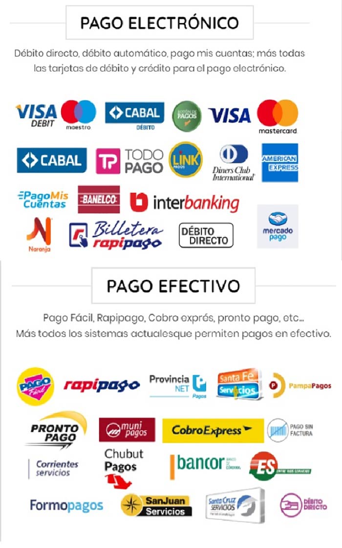 Formas de Pago - IICO